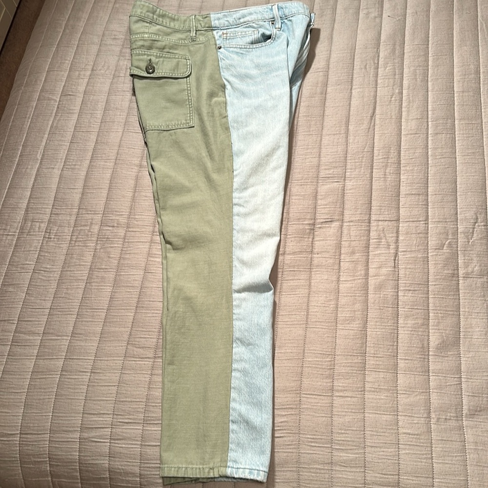 Frame Le Beau, 2 tone jeans, size 30